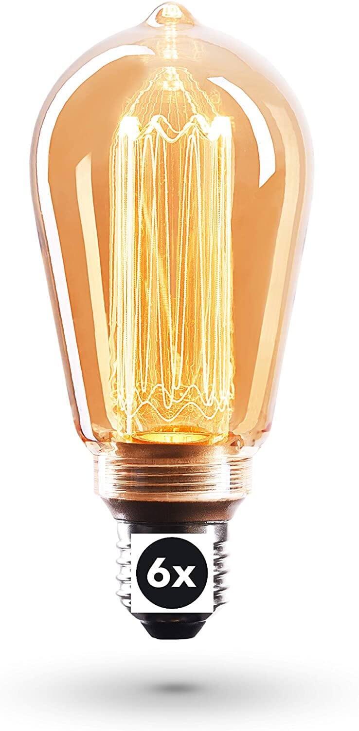 Dimmable Warm White Edison Filament Bulb E27 - 35W