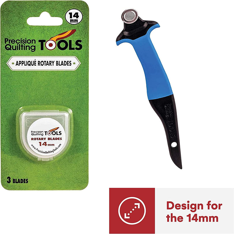 Precision Quilting Rotary Cutter Blades - 3ct for Sewing Fabric or Leather