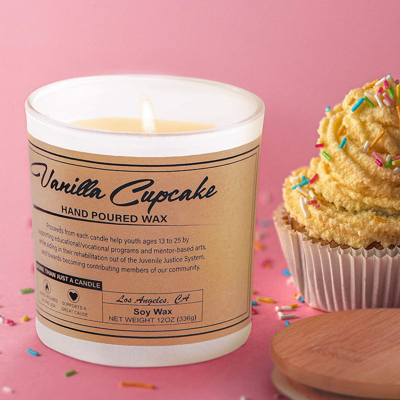 Small Batch Hand Poured Vanilla Cupcake Soy Wax