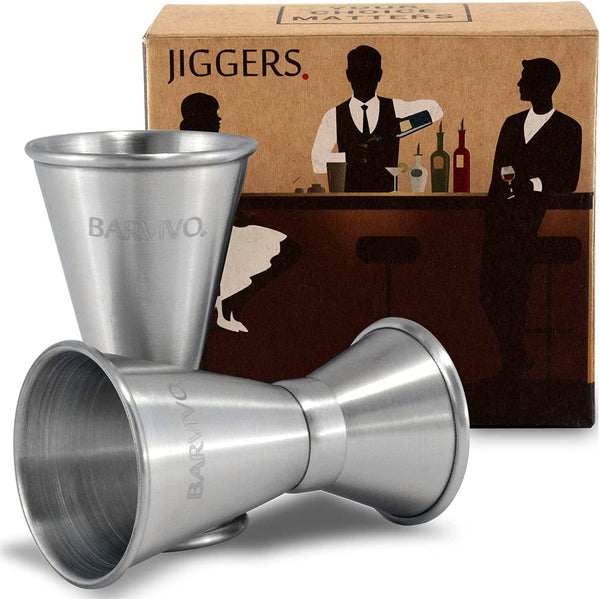 Double Jigger Set By   Measure Liquor With Confidence Like A Professional