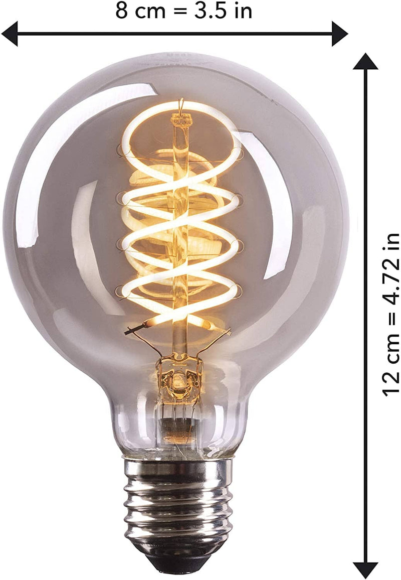 Dimmable Smoky Edison Glühburn E27 Bulb - 4W, 2200k