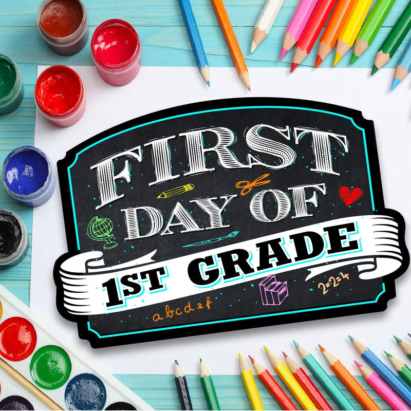 First Day of School Photo Prop Sign