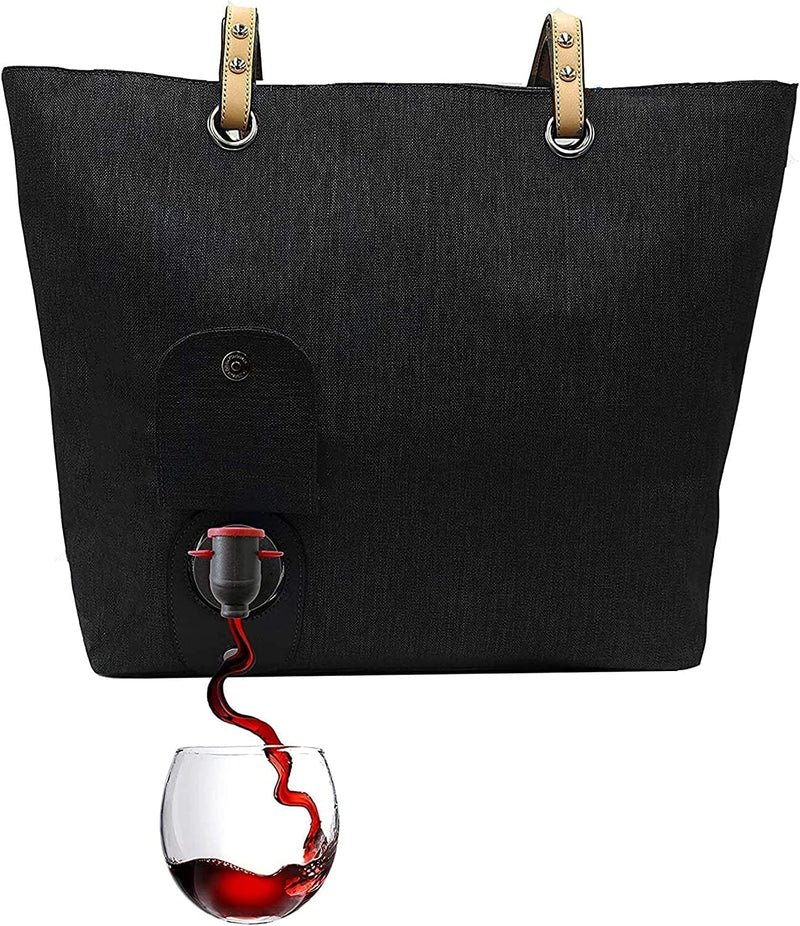 Leakproof Insulated Wine Tote: Holds 2 Bottles