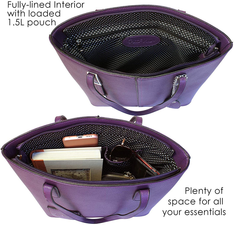 Wine Purse with Hidden Insulated Compartment