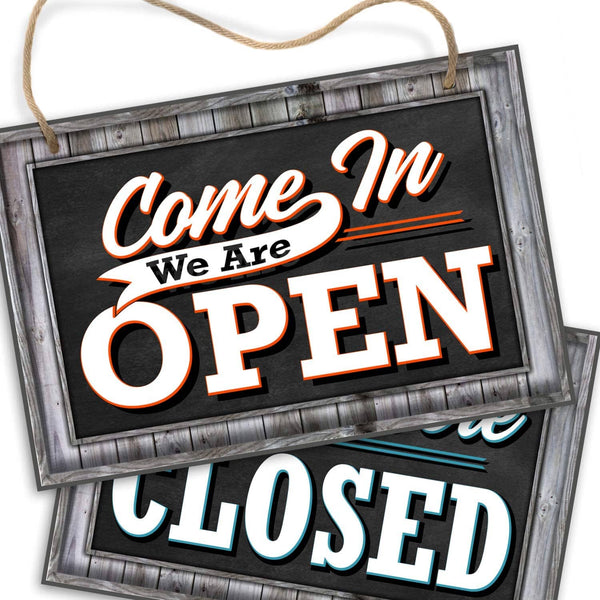 Open/Closed Sign for Business Door