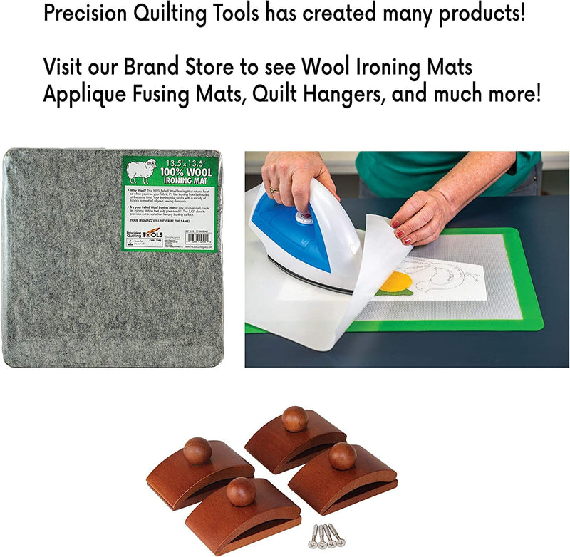 The invention of the rotary cutter changed quilting!