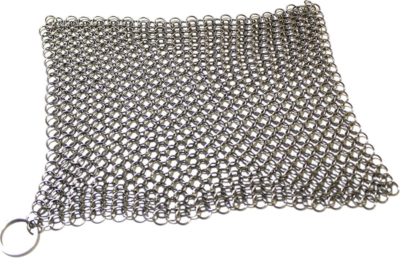 Chainmail Scrubber for Cast Iron Pans and Pots