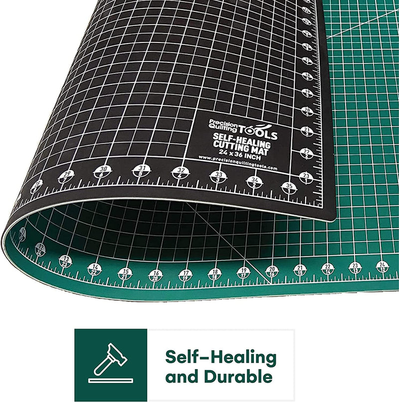 Precision Quilting Tools 24x36 Self Healing Cutting Mat - Premium Materials  for Artists, Crafters, Quilters – RoomDividersNow