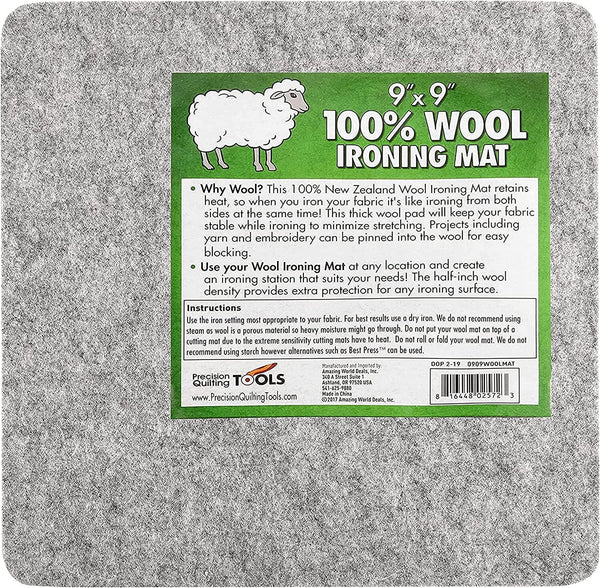 Wool Ironing Mat - Quilting Pressing Mat - 100% NZ Wool